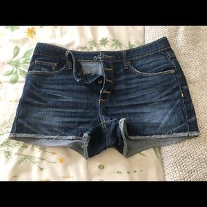 Dark Wash Jean Shorts